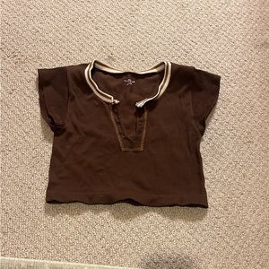 urban outfitters brown top